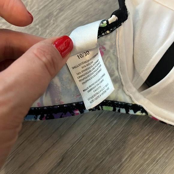 🚩 Biza push-up  bikini holster Tye top size 10/30 - Picture 8 of 8